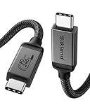 Silkland Zertifiziert USB4 Kabel mit Thunderbolt 4 Kabel, 40Gbps Datenkabel, PD3.1 240W 48V 5A...