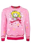 Numskull Unisex Princess Pullover, Prinzessin Peach, S