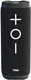 Tribit StormBox Bluetooth Lautsprecher, 24W Tragbarer Lautsprecher mit 360° Surround-Sound,...