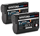 PATONA Platinum (2X) Akku EN-EL15b - 2400mAh - Kompatibel mit Nikon D780 Z6 Z7 ..