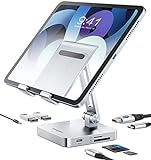 USB C Hub Docking Station BYEASY Faltbar 7in1 USB C Dock mit 4K-HDMI, PD-Aufladung, SD/TF...