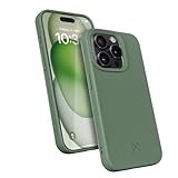 Woodcessories - Bio Case, Handyhülle kompatibel mit iPhone 15 Pro Hülle grün - Nachhaltig aus...