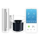 Set Netatmo Smarte Wetterstation + Regenmesser + WLAN + Funk + Innen- und Außensensor + Amazon...