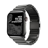 NOMAD Strap Stainless Steel V2 | robustes 42/44/45/49 mm Apple-Watch-Armband | aus Edelstahl |...