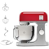 Kenwood kMix KMX750RD Küchenmaschine, 5 l Edelstahl Schüssel, Safe-Use-Sicherheitssystem,...