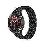 pitaka Carbon Armband für Samsung Galaxy Watch 7/6/6 Classic/5/5Pro/4 Classic/4 aus Kohlefaser...