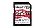 Kingston Canvas React Plus V60 SD 256GB SDXC UHS-II 280R/150W U3 V60 for Full HD/4K