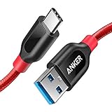 Anker PowerLine+ 90cm USB C Kabel auf USB 3.0 A, sehr Beständig für USB Typ-C Geräte Inklusive...