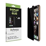 Artwizz PrivacyGlass Schutzglas Designed für [iPhone 11 PRO/XS/X] mit Privacy-Effekt -...