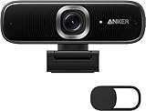 Anker PowerConf C300 Smart Full HD Webcam, mit Mikrofon, AI Framing & Autofokus, 1080p, 60 FPS...