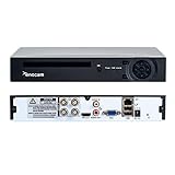 Xenocam 4CH 1080N Hybrid 5-in-1 AHD DVR (1080P NVR + 1080N AHD + 960H Analog + TV + CVI) Standalone...