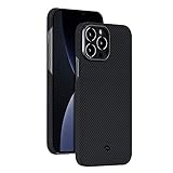 pitaka Ultradünne Hülle für iPhone 13 Pro Leichte Handyhülle aus 600D Aramidfaser Kratzfeste und...