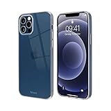 Artwizz NoCase Handyhülle kompatibel mit iPhone 12/12 PRO - Ultra Dünne, Elastische TPU...