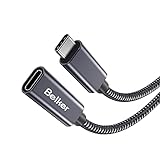 Belker USB C-Verlängerung (1m/3.3FT) Typ C-Stecker auf Buchse USB3.2 Gen2 (10Gbps)...