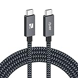 IVANKY USB C auf USB C Kabel 2M, USB 3.2 Gen2×2 Typ C Ladekabel, 100W 20V/5A Power Delivery...