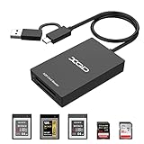 XQD SD Card Reader USB 3.0, USB/USB-C to XQD SD Card Reader Dual Slot Memory Card Reader Adapter...