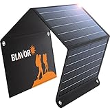 Solarpanels 30W Faltbares Solarladegerät Premium monokristallines mit QC3.0 24W & DC18V1.6A Ausgang...