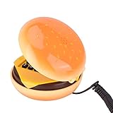 VBESTLIFE Hamburger Telefon,Hamburger Festnetztelefon mit festen Draht Home Decoration,/Spielzeug...