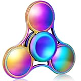 SCIONE Fidget Spinner Metall Edelstahl Lager 3-5 Min Hochgeschwindigkeit Stressabbau Spinner...