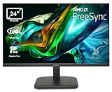 Acer EK241YH Monitor 23,8 Zoll (60 cm Bildschirm) Full HD, 100Hz HDMI, 75Hz VGA, 5ms (GTG), HDMI...