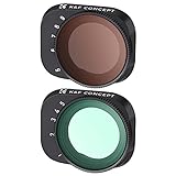 K&F Concept Mini 3,Mini 3 Pro ND Filter Set,Variable ND2-ND32 und Variabler ND Filter...