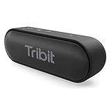Tribit Bluetooth-Lautsprecher, XSound Go-Lautsprecher mit 16W lautem Klang und tieferem Bass, 24...
