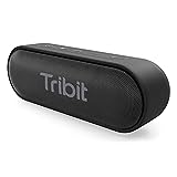 Tribit Bluetooth-Lautsprecher, XSound Go-Lautsprecher mit 16W lautem Klang und tieferem Bass, 24...