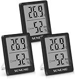 SONOMO Thermo-Hygrometer, 3er Set Hygrometer Innen Thermometer Digital Raumthermometer...