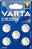 Varta CR2016 – 5er Pack