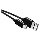 EMOS USB-Kabel 2.0, USB A auf Mini-B-Stecker, 2 A, 2 Meter Ladekabel, für PS3, PS2-Controller
