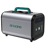 BEAUDENS Tragbarer Powerstation Akku Generator 384Wh/120000mAh, sichere LiFePO4-Batterie, 300W...