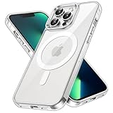 JETech Magnetisch Hülle für iPhone 13 Pro 6,1 Zoll Kompatibel mit MagSafe Kabellosem Laden,...