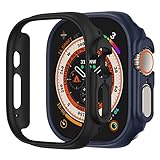 Adepoy für Apple Watch Ultra 49mm Hülle, Hartes PC Bumper Gehäuse Schutzhülle Kompatibel mit...