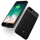 WELUV Qi Akku Hülle Für iPhone 6 6s 7 8 SE2 Ladehülle 3000mAh Kabelloses Batterie Case Qi Hülle...