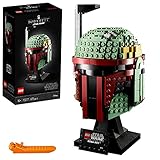 LEGO 75277 Star Wars Boba Fett Helm, Schaustück, Bauset zum Sammeln für Erwachsene, Geschenksidee...