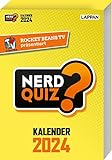 Rocket Beans TV – Nerd Quiz-Kalender 2024 mit Fragen rund um Games, Filme und Popkultur: 314 neue...