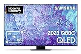 Samsung QLED 4K Q80C 55 Zoll Fernseher (GQ55Q80CATXZG, Deutsches Modell), Smart-TV, Direct Full...