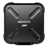 ADATA SD700 - 256 GB, externe Solid-State-Drive mit 3D-NAND-Flash, 2.5 Zoll, USB 3.2 Gen.1, IP68...