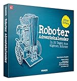 FRANZIS 67161 - Roboter Adventskalender - in 24 Tagen zum eigenen fahrbaren Roboter, ohne Löten,...