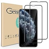 Seinal Panzerglas Schutzfolie kompatibel für iPhone 11 Pro Max [2 Stück] 3D Full Screen...