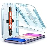 Spigen Glas.tR EZ Fit Schutzfolie kompatibel mit iPhone 11, iPhone XR