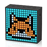 Divoom Timebox-Evo Pixel Art Tragbarer Bluetooth Lautsprecher mit Programmierbares 256 LED Panel,...