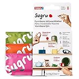 Sugru by tesa - Formbarer Allzweckkleber, 3er-Pack, 3 x 3,5 g, Pink, Orange & Grün - vielseitige...