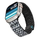 pitaka Carbon Armband für Apple Watch 9/Ultra 2/Ultra/8/7/6/SE/5/4/3/2/1 aus Kohlefaser und...