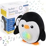 Spieluhr Baby Schrei-aktivierter Sensor Weisses Rauschen Spielzeug -Einschlafhilfe Babys- Pinguin...