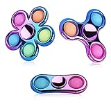 Jawhock 3er-Pack Fidget Spinner, Kinder, Strumpffüller, Klassenzimmer-Austauschgeschenke für...