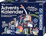 KOSMOS 661007 Adventskalender - Die schönsten Experimente zur Weihnachtszeit, leicht verständlich,...