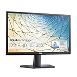 Dell SE2222H 21.5 Zoll Full HD (1920x1080) Monitor, 60Hz, VA, HDMI, VGA, 3 Jahre Garantie, Schwarz