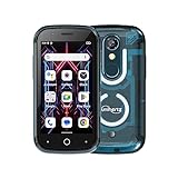 Unihertz Jelly Star (Blau) – Kleinstes 4G-Smartphone mit LED-Licht und 3-Zoll-Display, Android 13,...