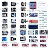 ELEGOO Aufgerüsteter 37 in 1 Sensormodul Bausatz Kompatibel mit Arduino IDE mit Anleitung für...